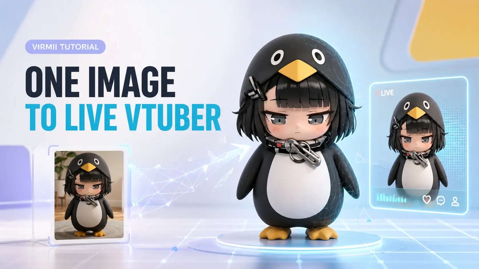 Create a 3D VTuber from One Image and Stream in OBS cover