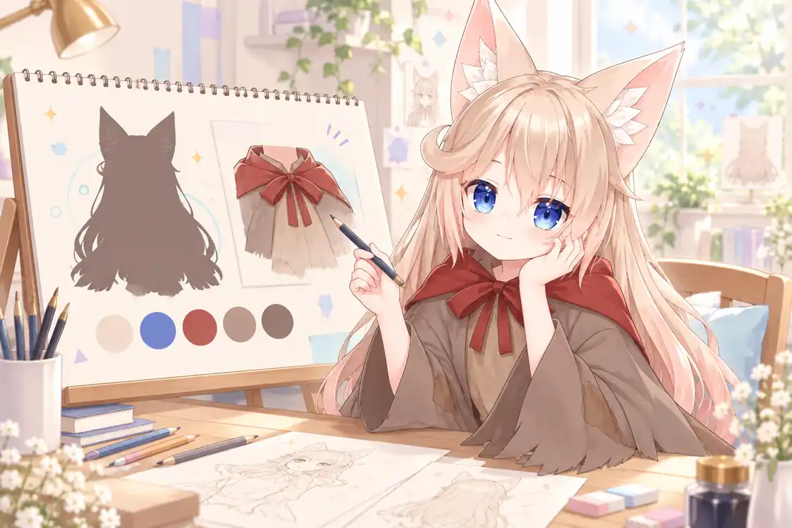 VTuber Character Design Tips: Silhouettes, Colors, and Outfits That Read on Stream cover